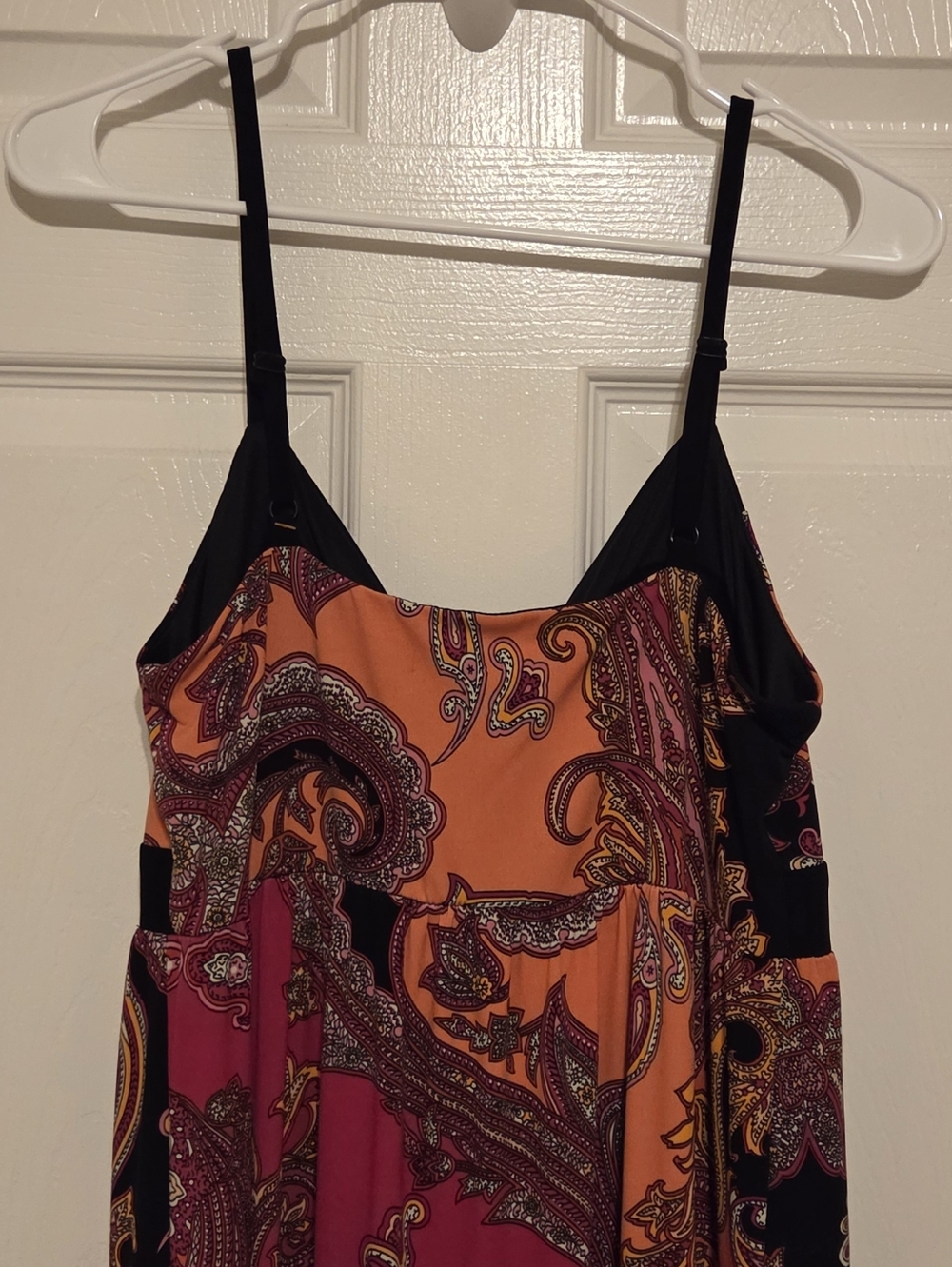Macy's Maxi Paisley Dress - Picture 4 of 5